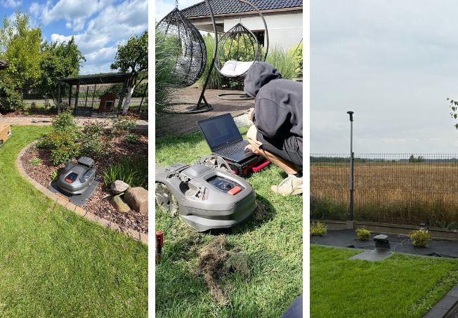 Montaże robotów koszących Husqvarna Automower®