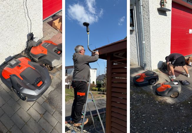 Robot koszący Automower® profesjonalny, przewodowy i bezprzewodowy